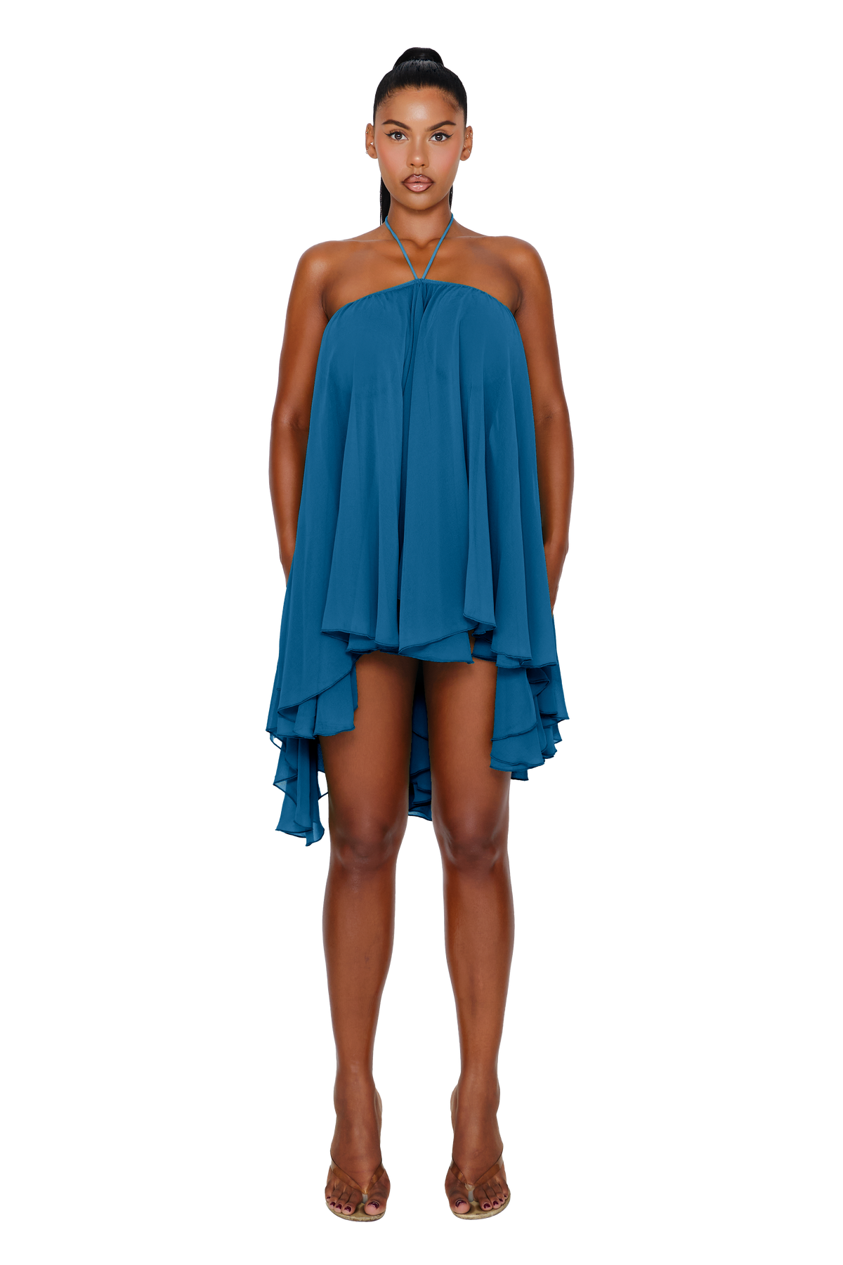 Thar Dress - Blu Ardesia