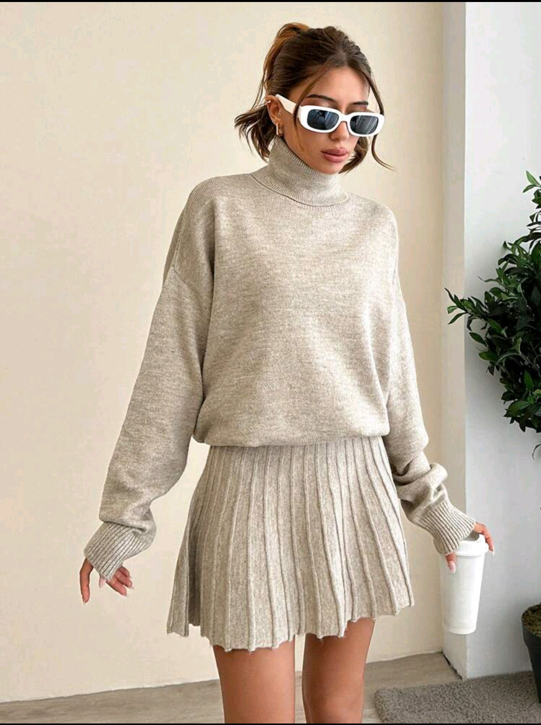 Ensemble tricoté Emily