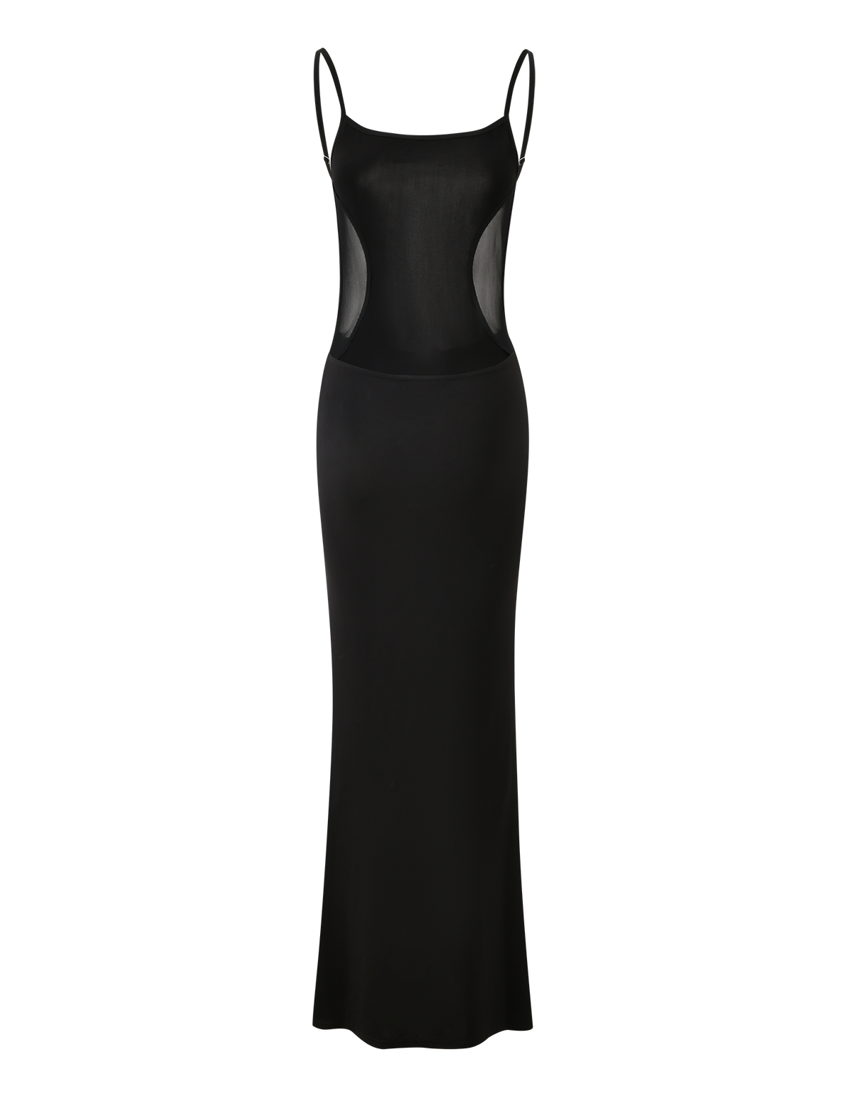 ROBE LONGUE XINIA - Noir