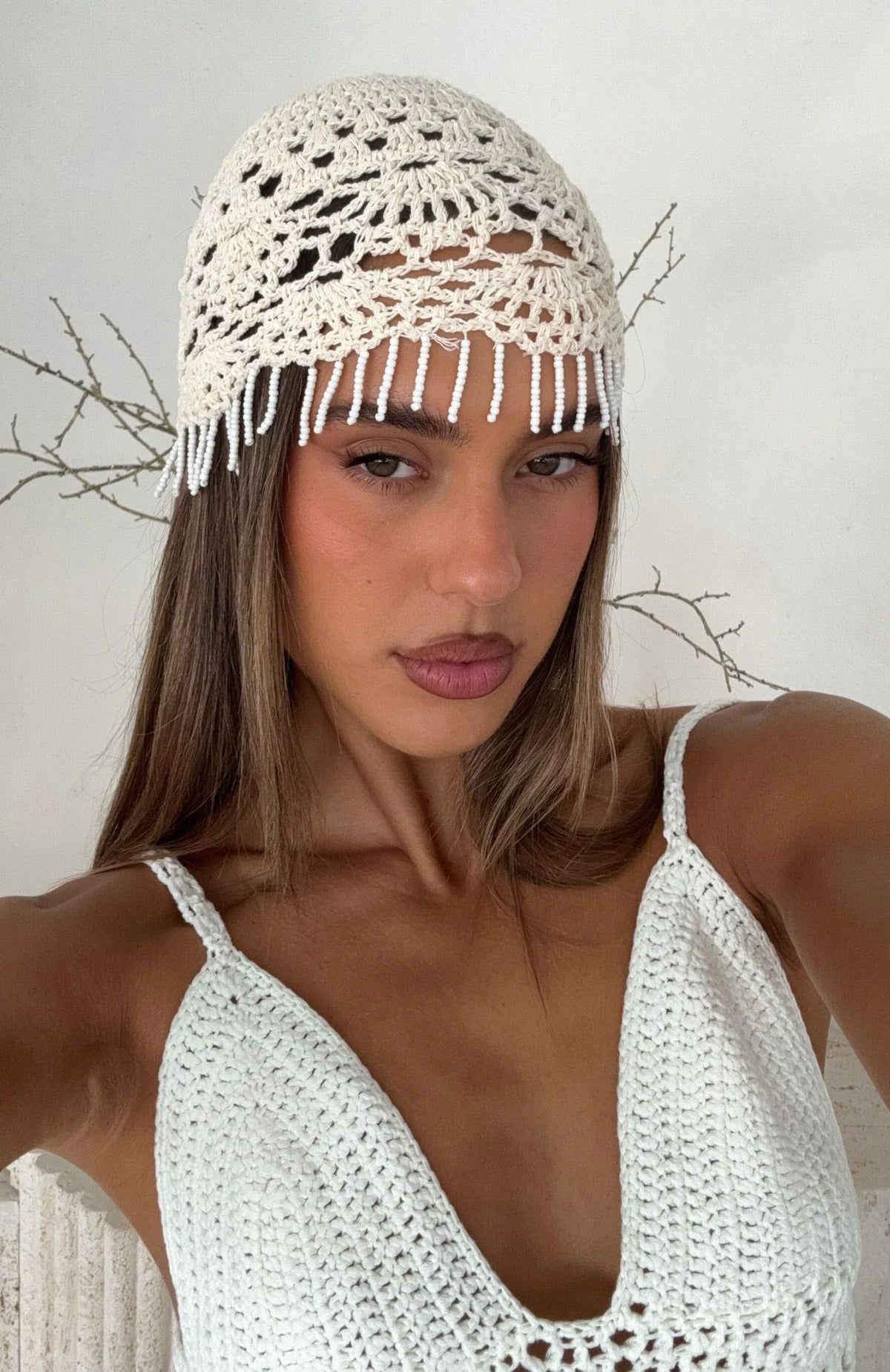 Chapeau au crochet mignon