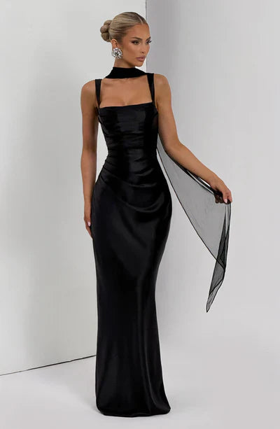 Robe longue Calanthe