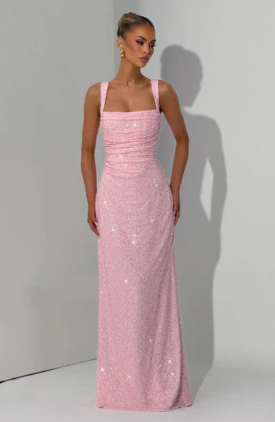 Robe longue Calanthe