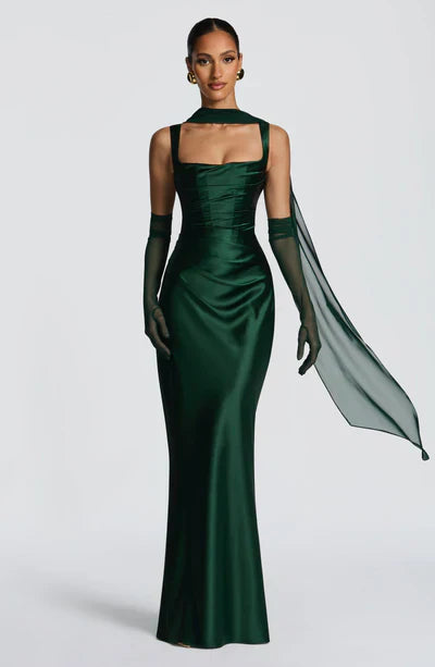 Robe longue Calanthe