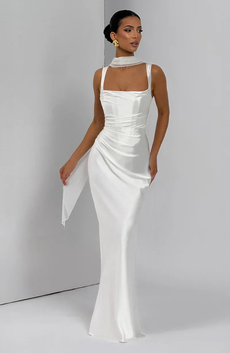 Robe longue Calanthe
