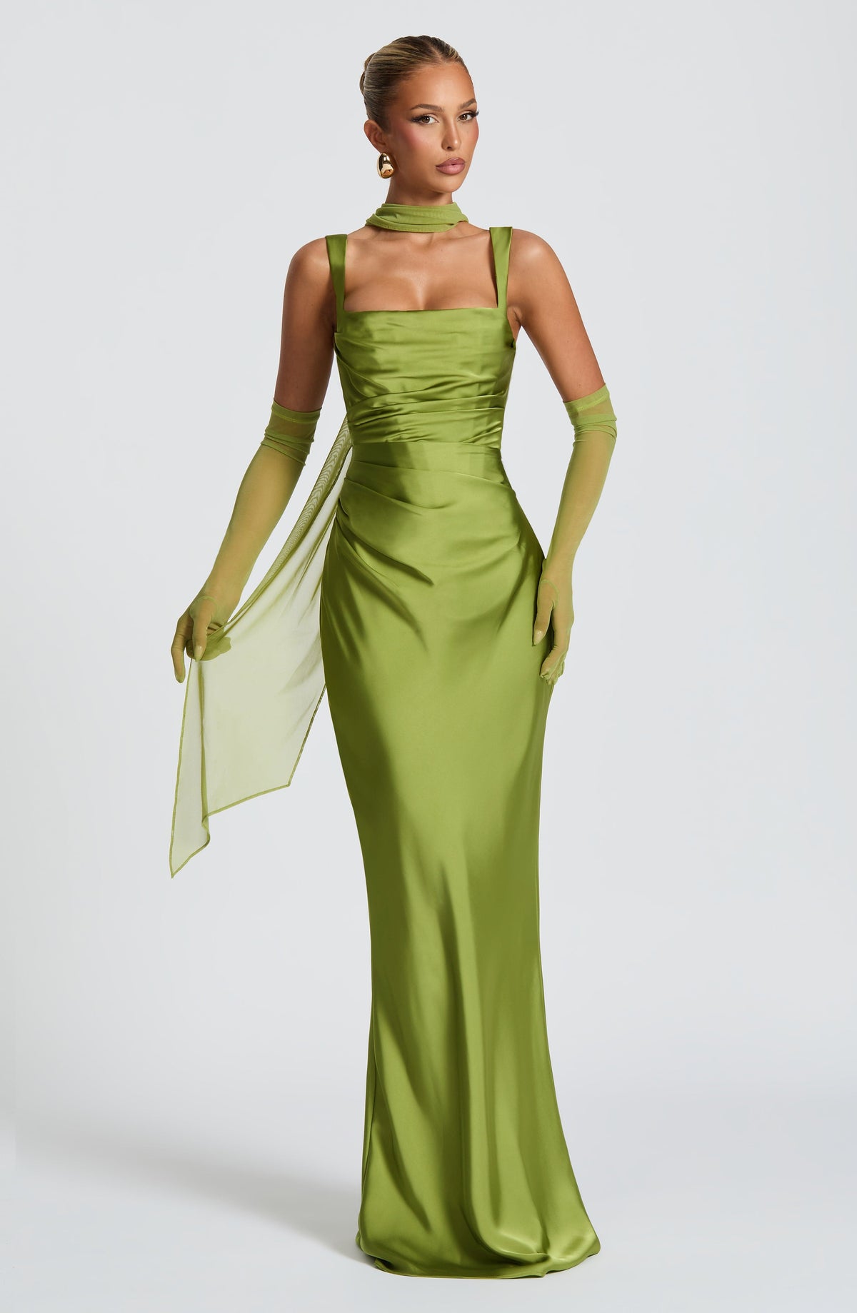 Robe longue Calanthe