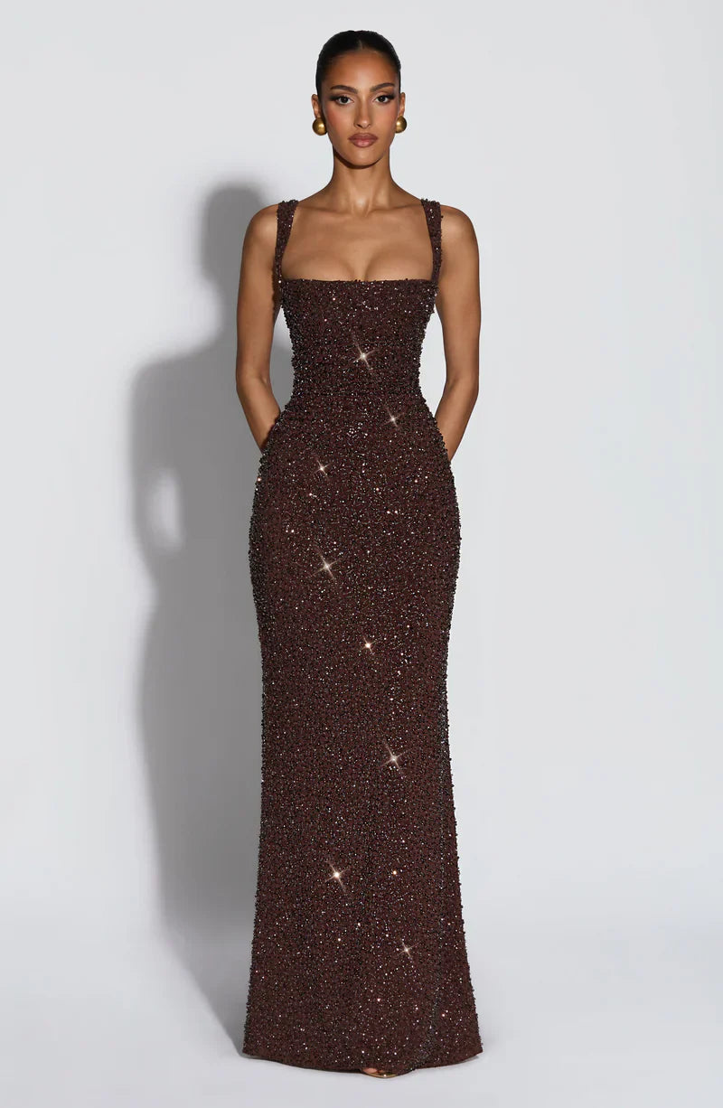Robe longue Calanthe