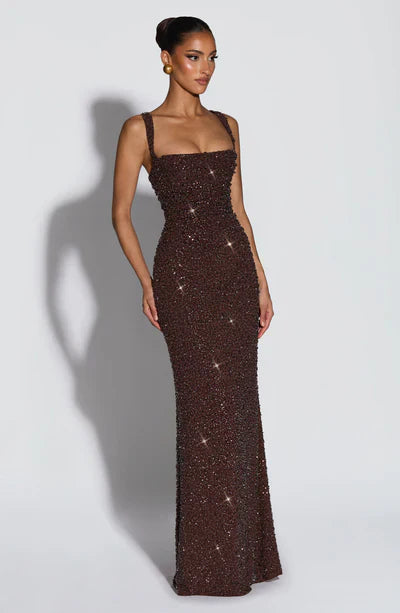 Robe longue Calanthe