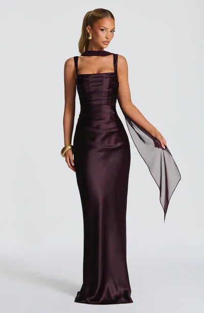 Robe longue Calanthe