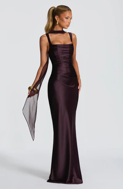 Robe longue Calanthe