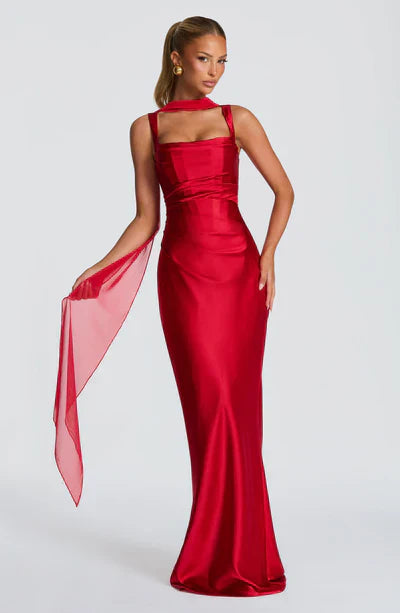 Robe longue Calanthe