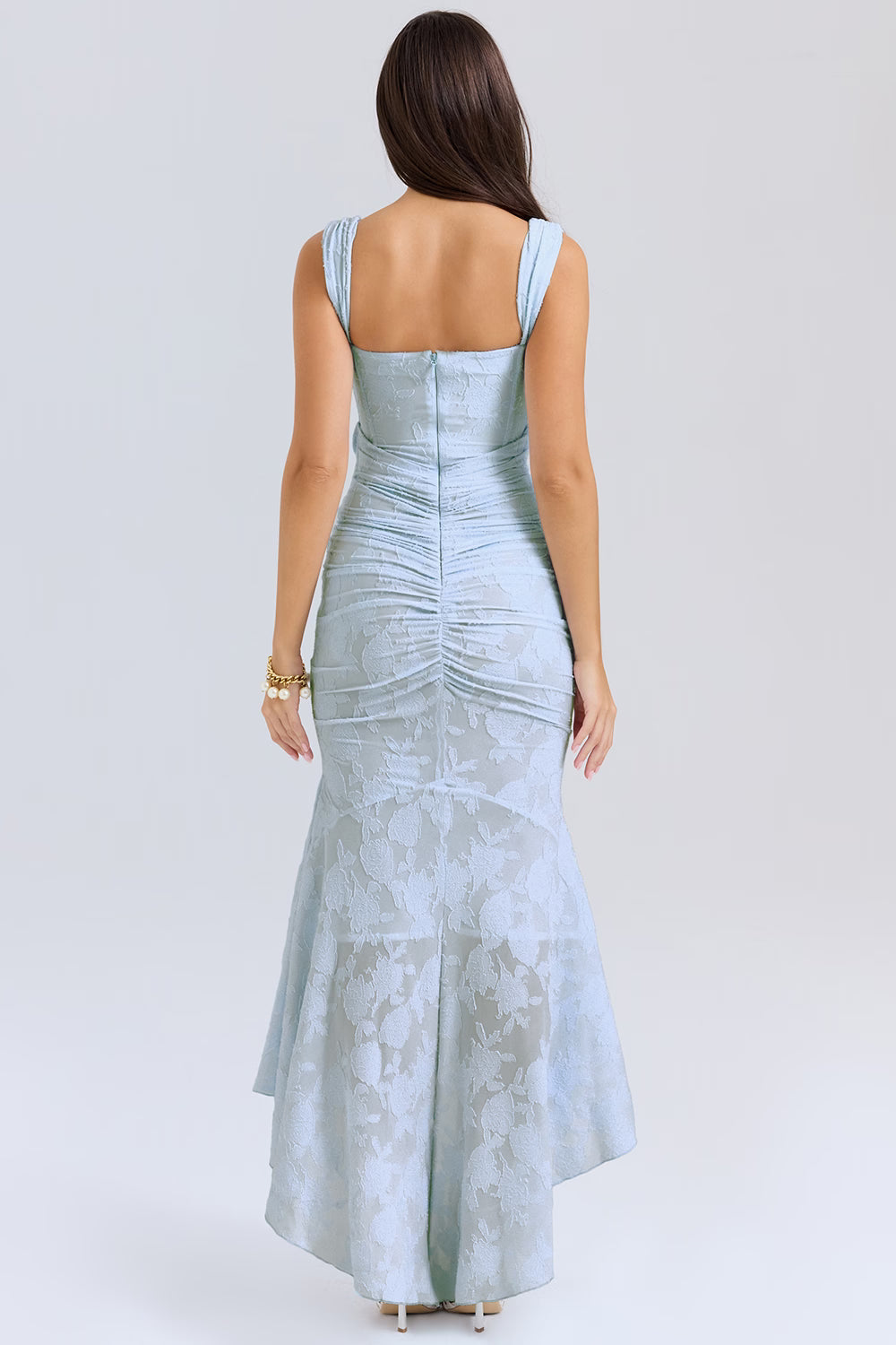 Robe longue Bell fleurie