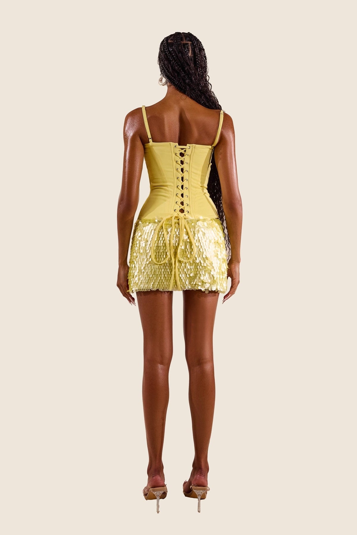 Shimmi Skirt - Limone