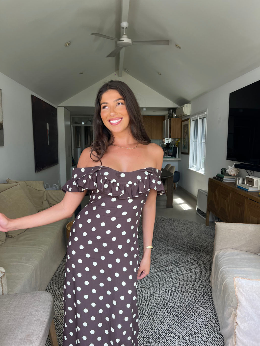 Robe Luna à pois