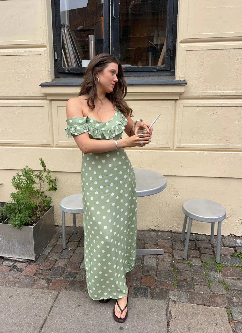 Robe Luna à pois