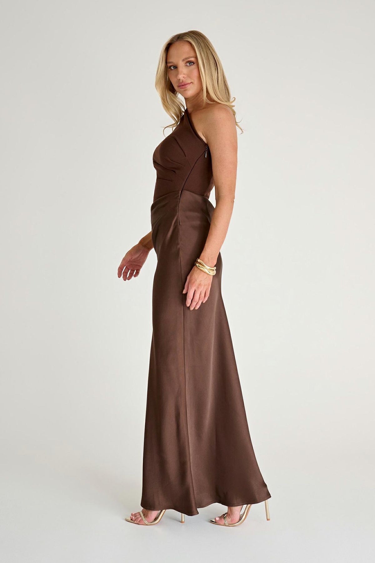 Muse Maxi Dress - Cioccolato