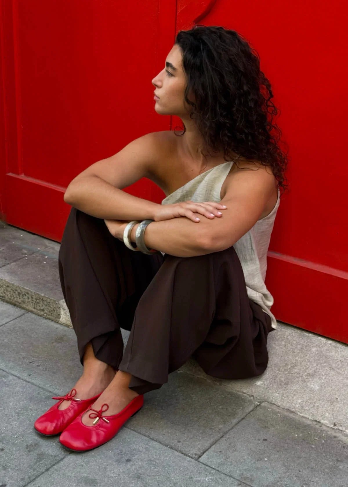 Ballerine Cuir Selvaris