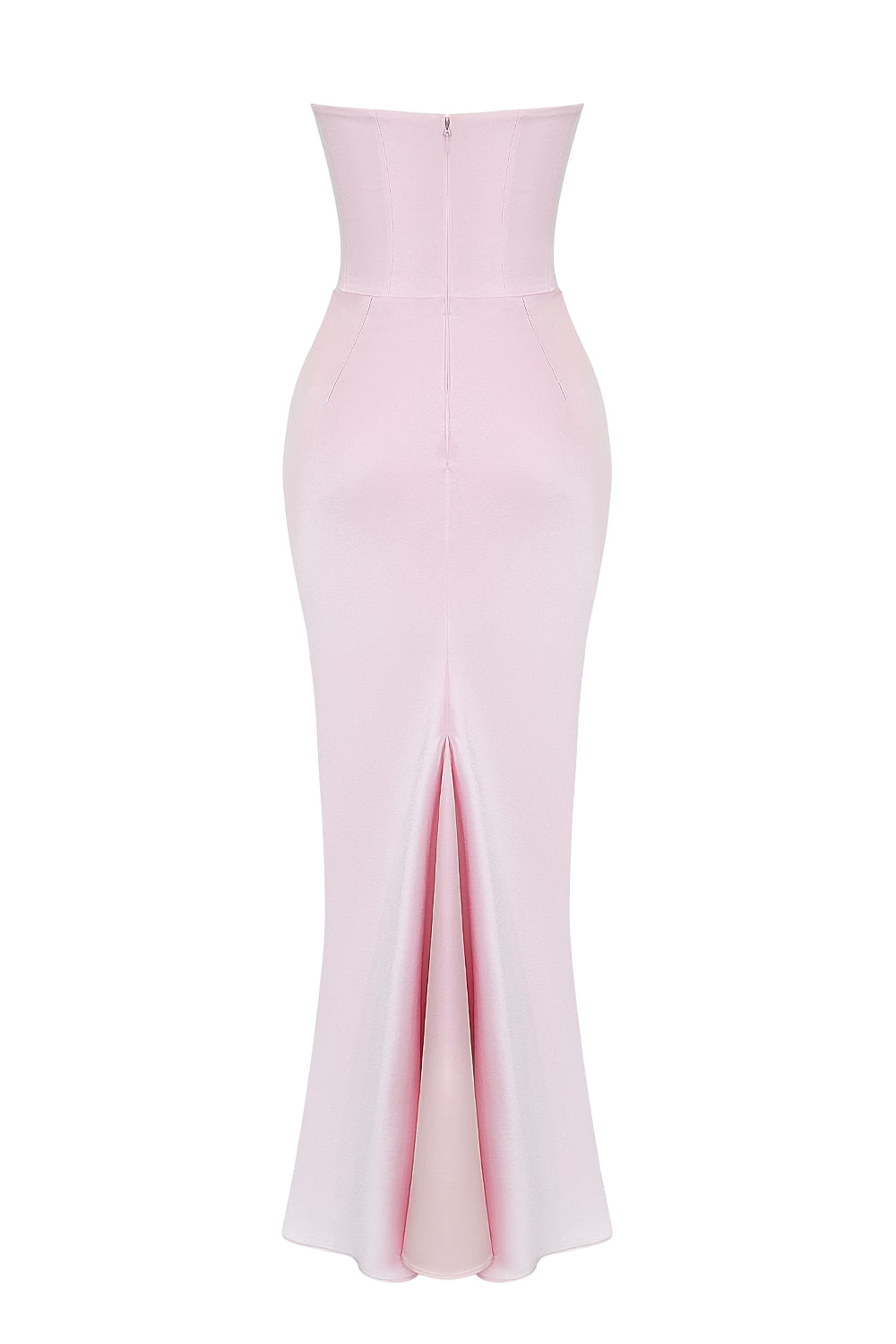 Robe longue corset bustier