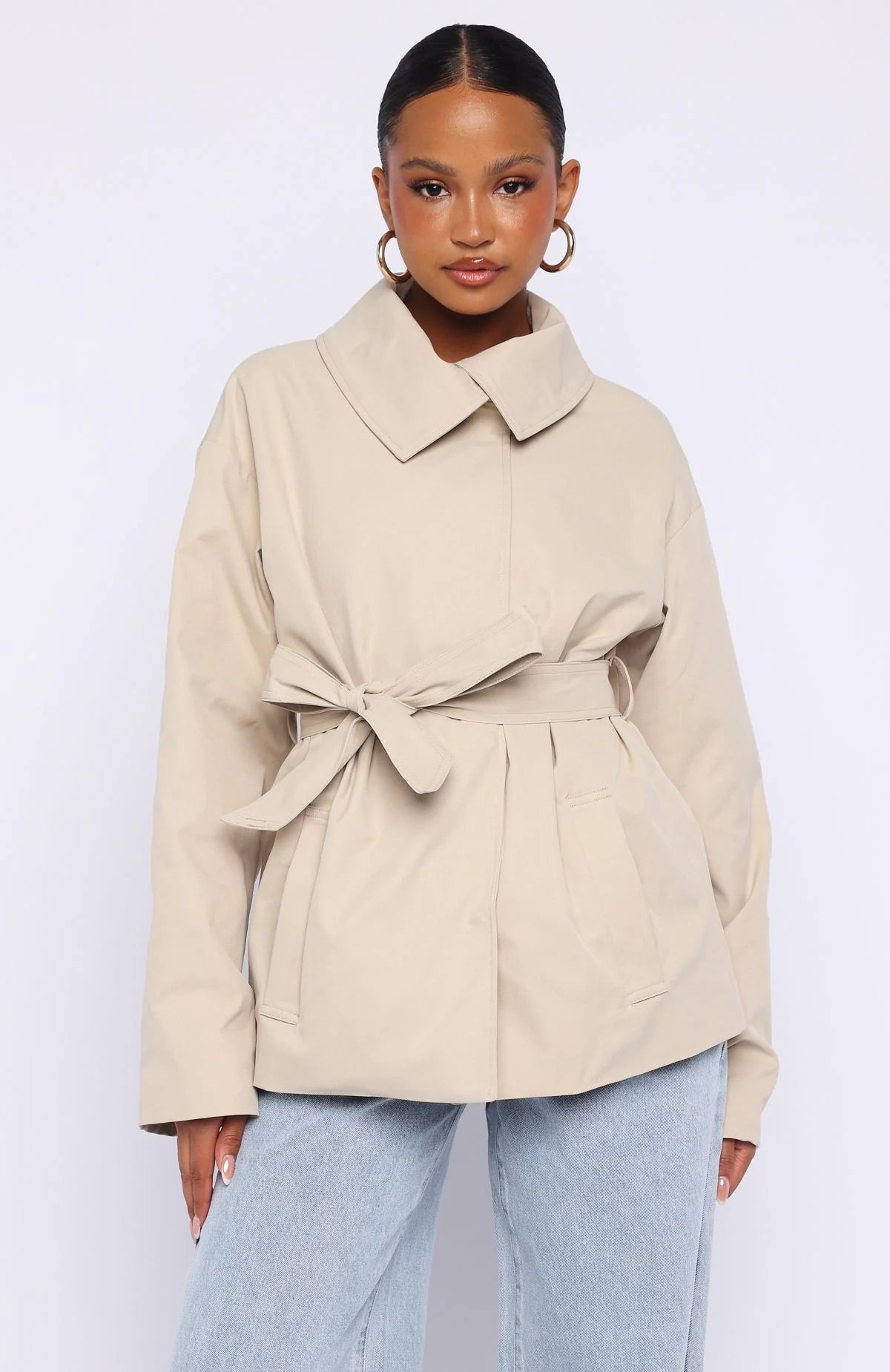 Veste trench courte Could Touch