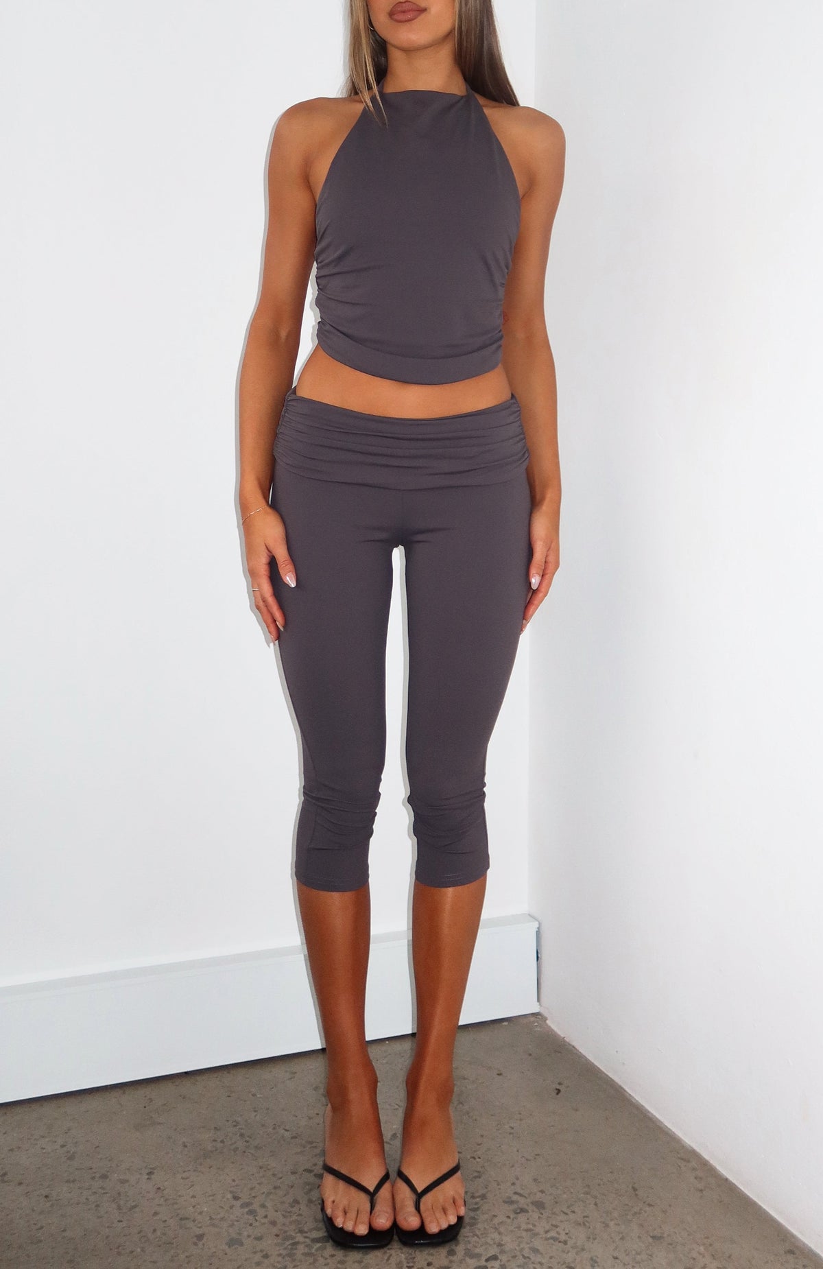Pantacourt gris Dress For Success