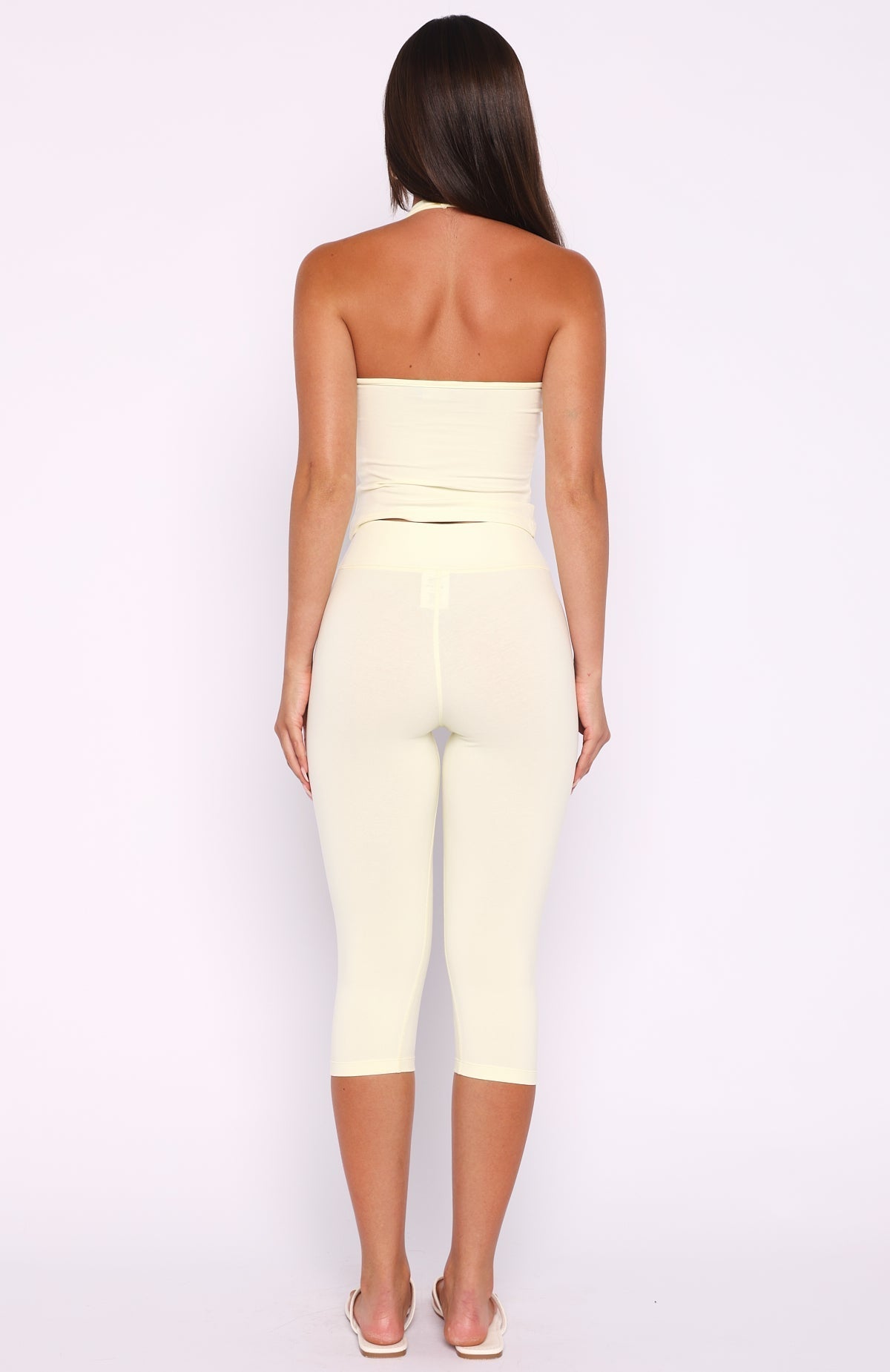Focus On The Good Capri Pants Citron