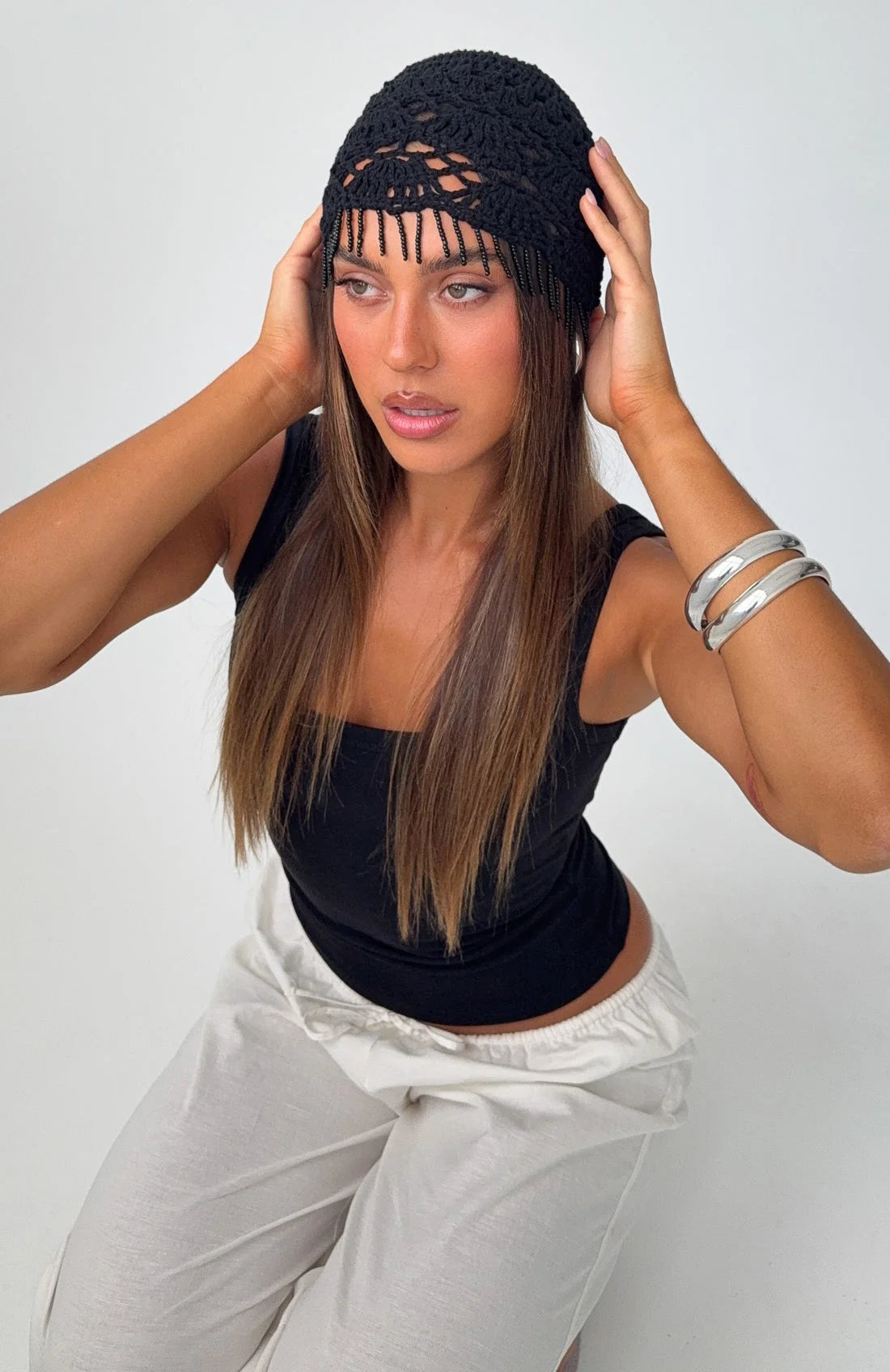 Chapeau au crochet mignon
